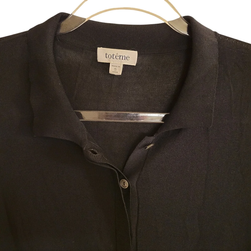 Toteme Black Antwerp Dress